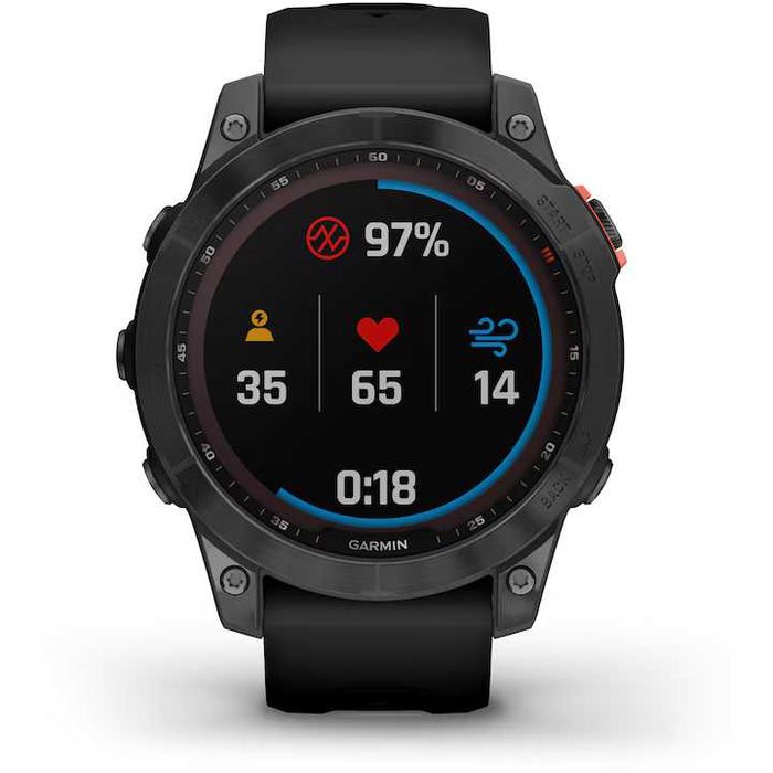 Garmin Fenix 7X Pro Solar GPS 51mm Graphite Band – Slate Grey