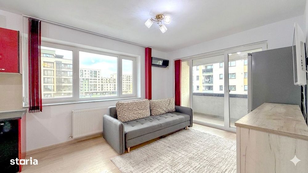 Studio in Kasper Coresi, vedere aleea pietonală,loc de parcare si boxa