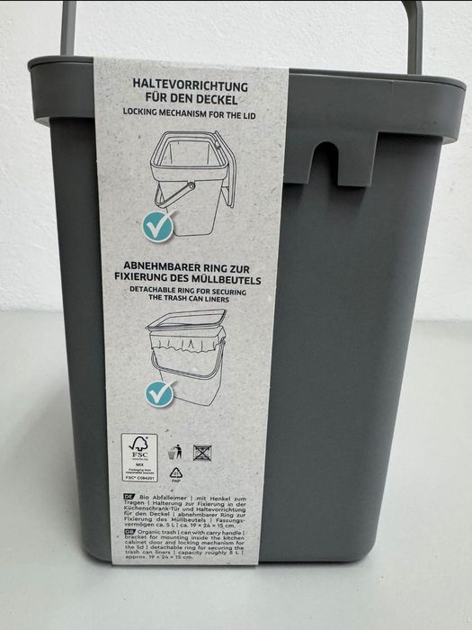 Coș de Gunoi, Vivess, Bio 5L