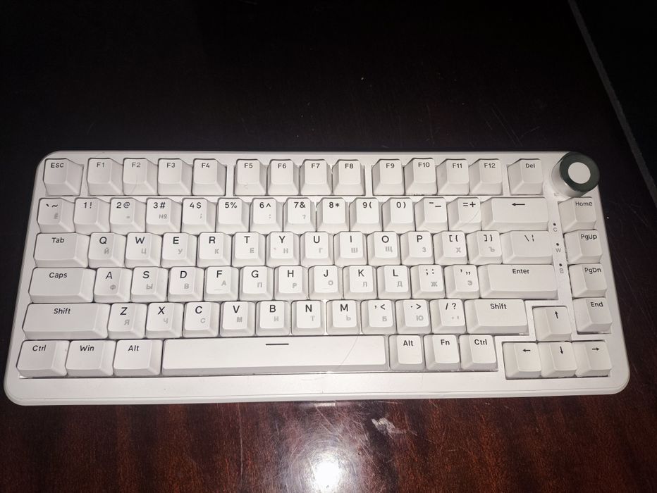 Ajazz ak820 max plus magnetic white