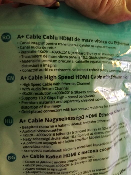 Cablu SCART Samsung, original. nou