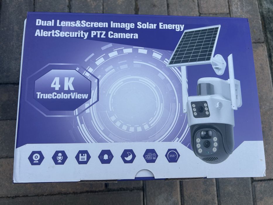 Camera supraveghere - incarcare solara