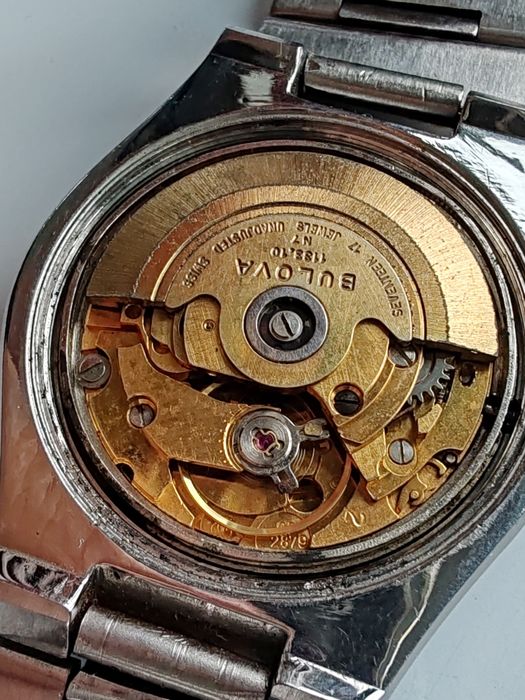 Ceas Bulova Day-Date Automatic 35,5 mm-Funcționează excelent!