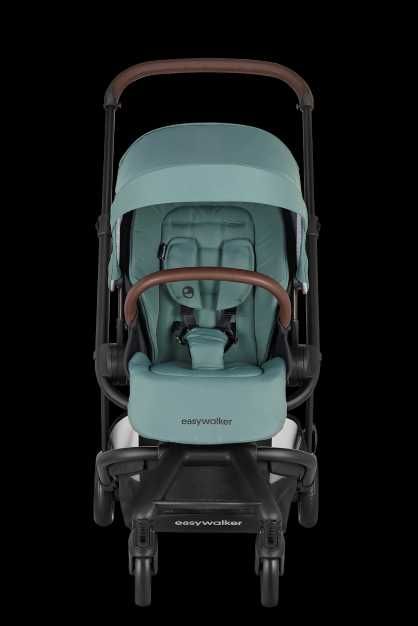 Коляска прогулочная Easywalker Charley Forest Green с бампером