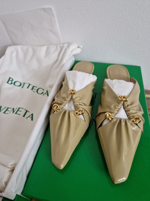 Bottega Veneta Bunnie Mule Flat