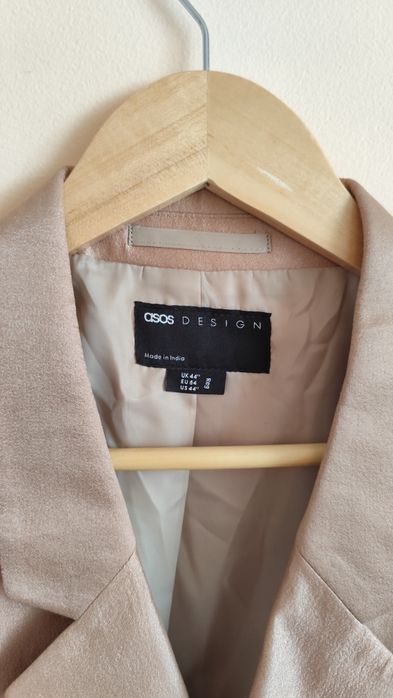 Блейзър /сако ASOS  в златисто екрю