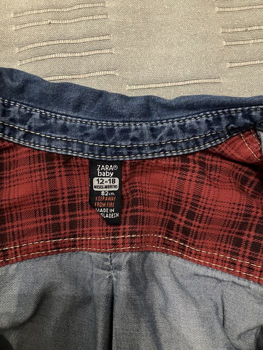 Дънкова риза ZARA