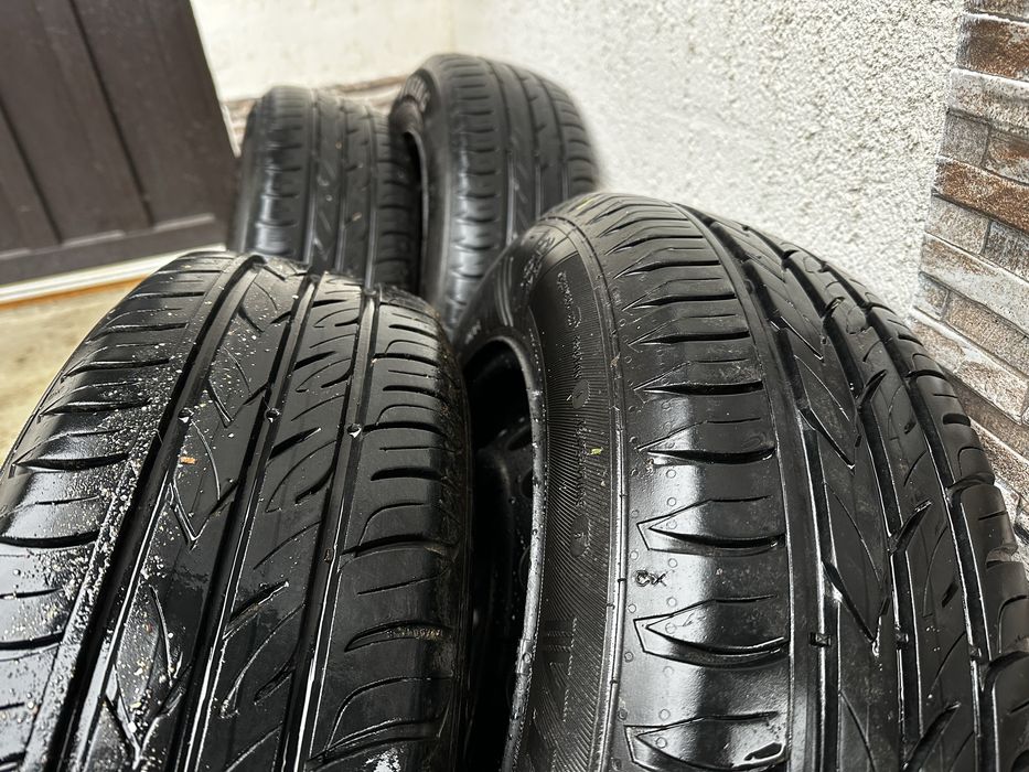 Jante 4x100 Dacia Logan 185/65 r15 cauciucuri vara 2024 Renault/Opel