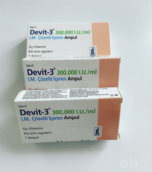 Витамин Д 300 000ед Devit-3 1шт в ампулах
