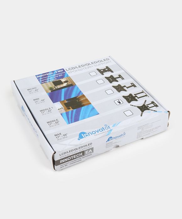 Кронштейн для ТВ 17"-55". Настенный, поворотный, прочный, универсальны