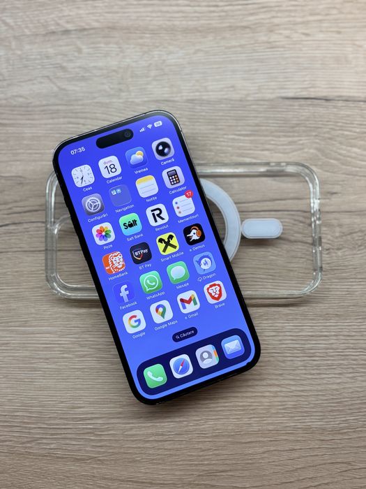 iPhone 14 Pro Black, 256 GB (100%baterie)