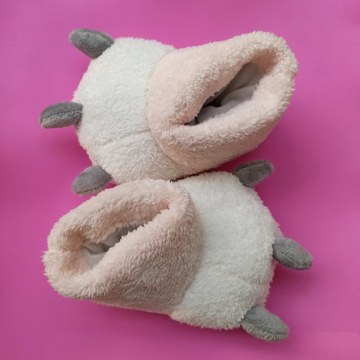 Мягкие домашние тапочки Лапки НОВЫЕ 37/38 размер.