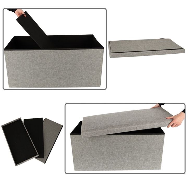 Пуфик/ табурет с отсеком для вещей