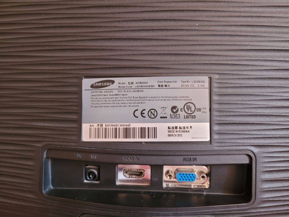 Monitor Samsung S23B300H