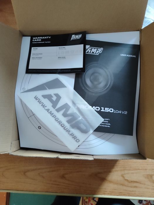 Сабвуфер amp promo 150 104 v2