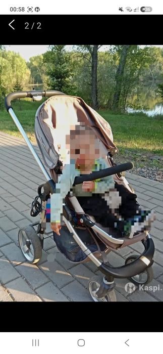Коляска 2 в 1 люлька