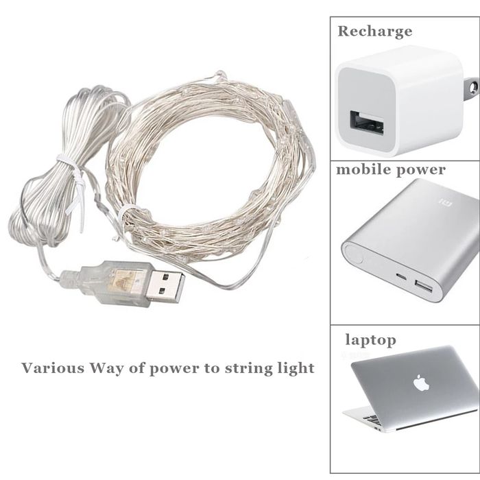 Ghirlandă 5metri 50 leduri