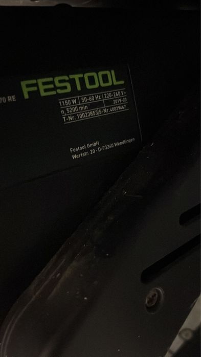 Vand fierastrau circular stationar Festool SYM 70 Re