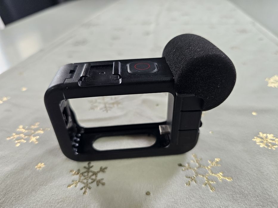 Media mod за GoPro Hero 10 Black, Hero 9 Black, С вграден насочен микрофон, 3.5mm порт, А HDMI порт
