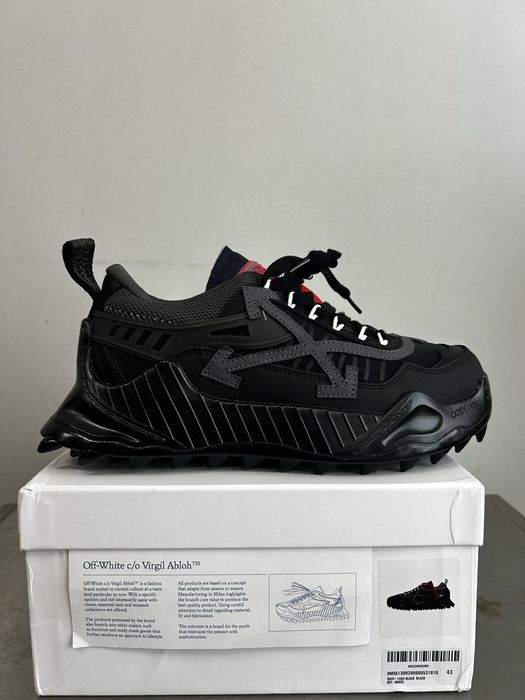 Off-White ODSY-1000 Black, mărimea 43, noi