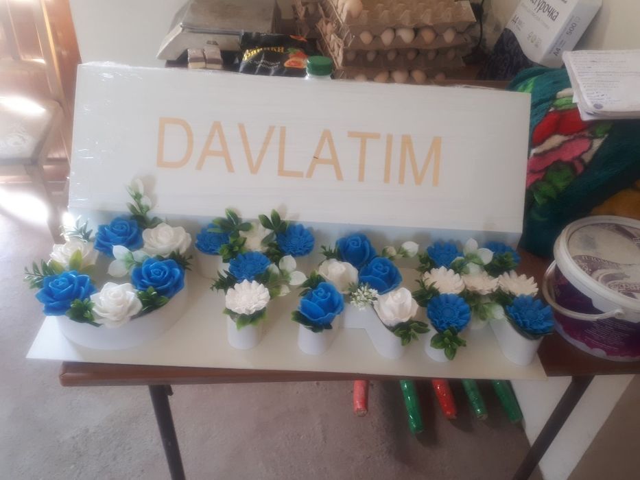 Sovunli xush bõy gullar