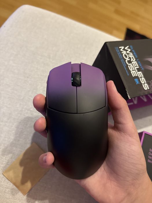 Lamzu Maya x Purple wireless mouse