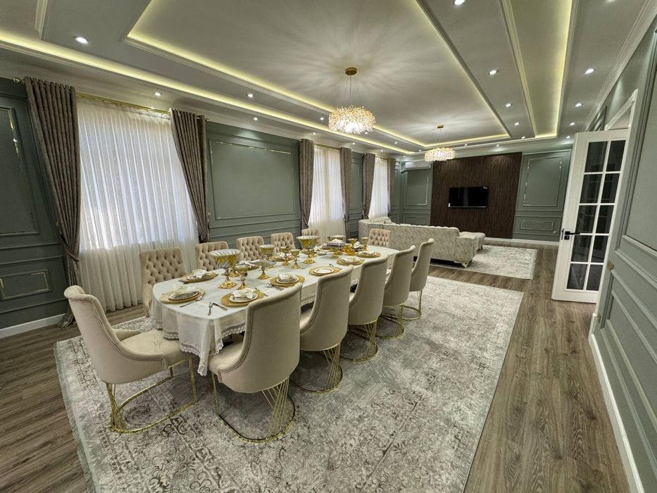 Авторский дом в Юнусабаде с подвалом и тёплым полом 6-комнат