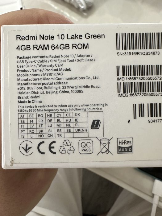 Телефон Redmi Note 10