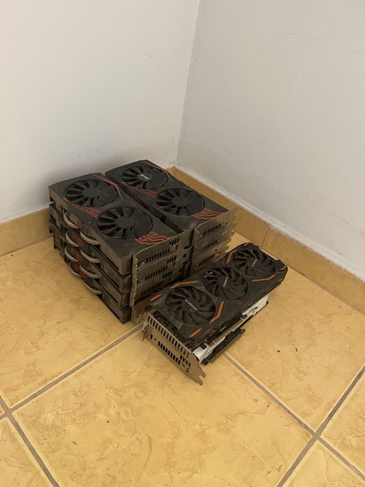 Placi video rx470 Sapphire si p106-100 fara iesire video