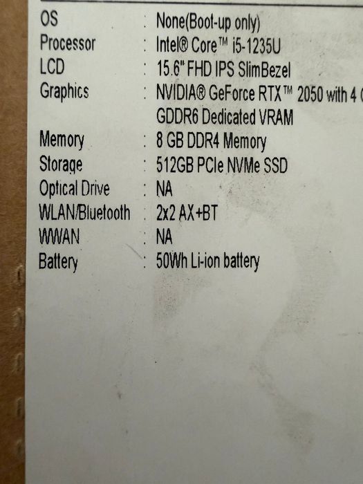 Продаю ноутбук  acer  новый