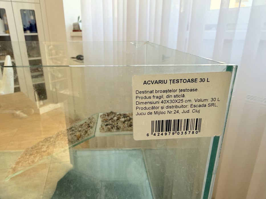Acvariu testoasa 30L