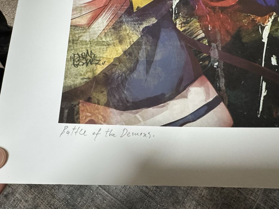 Литография Edgar Gomez 2021