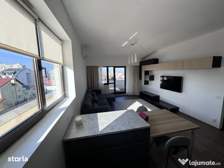 Apartament cu 2 camere-Laminorului-Bucurestii Noi-cu centrala+loc de p