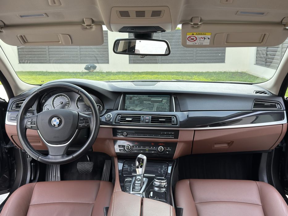 BMW 520d LCI Facelift EURO 6 / Automata/Navi Mare/ Cognac
