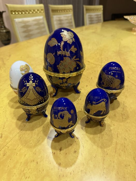 Яйцо-сувенир, шкатулка. Цена за всё