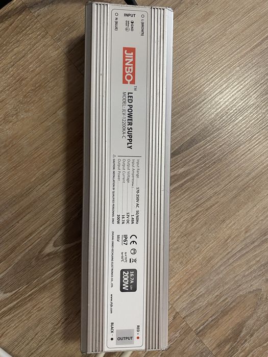 Блок питания JINBO JLV-12200KA-C