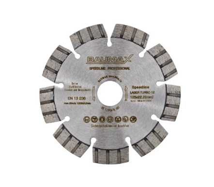 Disc diamantat profesional 125/22,2 mm