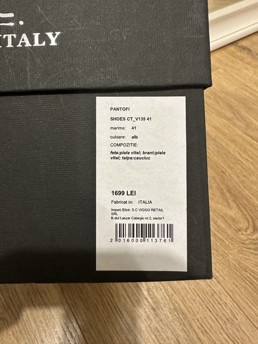 Pantofi/Sneakers Albi Viggo din Piele Vitel