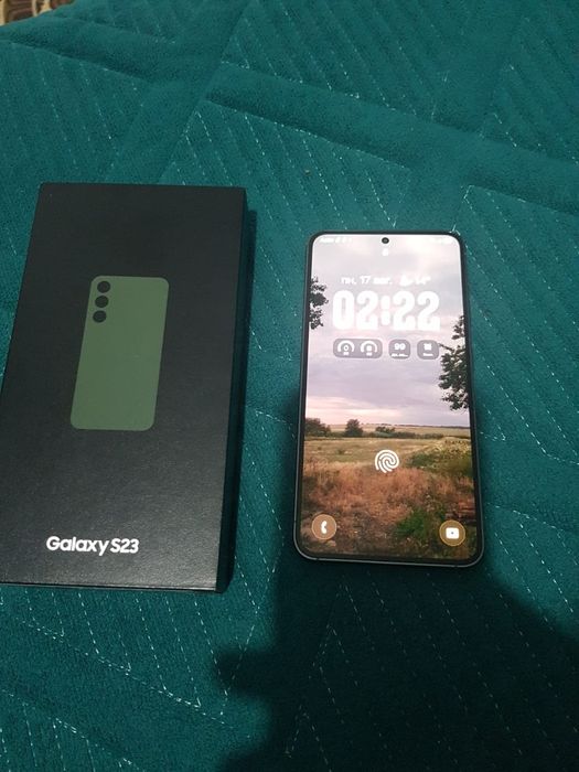 Обменяю Samsung galaxy s23 green
