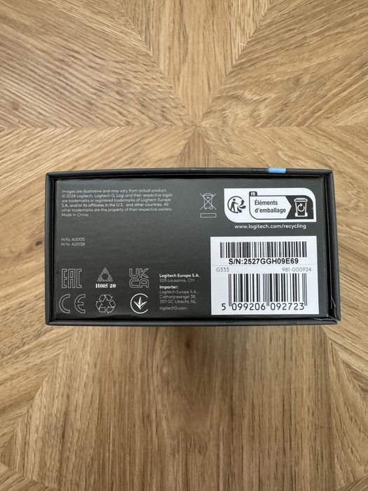 Нашуники проводные logitech