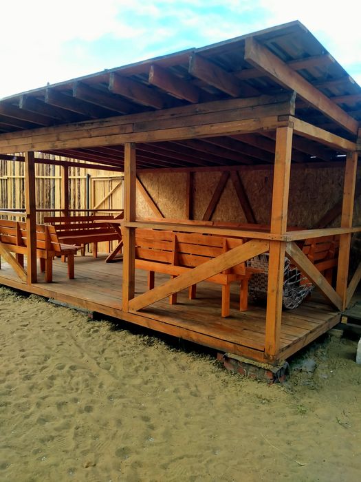 Беседка в аренду в черте города,сбанеи́