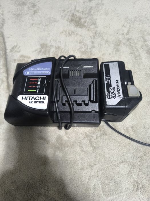 Încărcător Hitachi UC18YRSL+Acumulator HIKOKI 5Ah