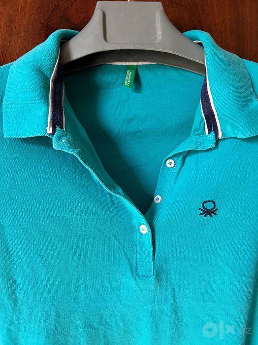 Женская футболка Поло Benetton р. С 44/46