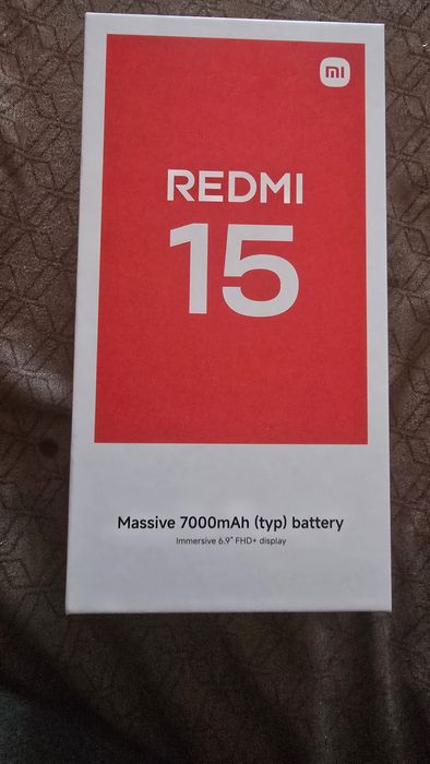 Redmi 15 Nou cu chitanta de achizitie 620 roni