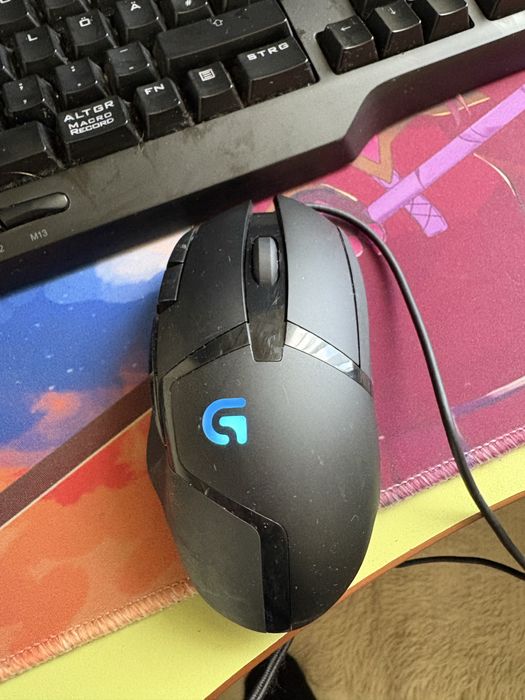 Комбо  - Клавиатура Asus strix pro + мишка Logitech g402 hyperion fury