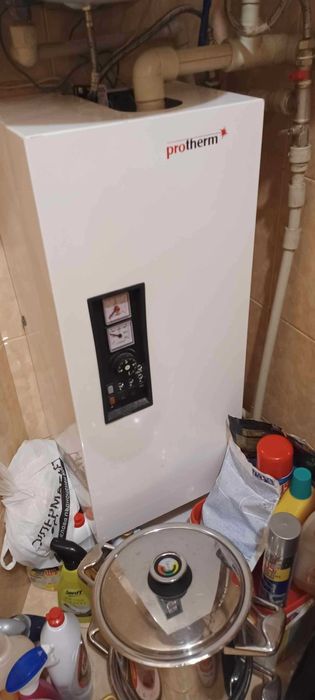 Алуминиеви радиатори, трифазен котел, използвани, 9лв.ребро, договорка