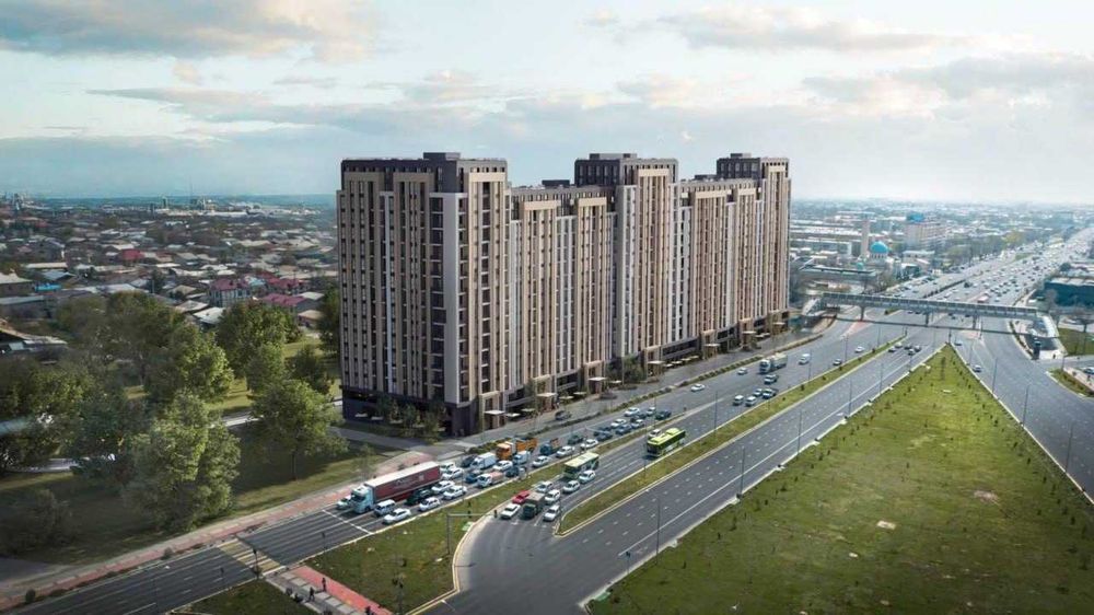 Яшнабод туманида жойлашган бизнес турар жой мажмуаси  (SJ)