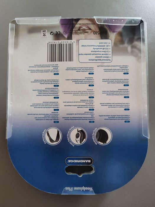 Căști cu fir Bandridge BHP510