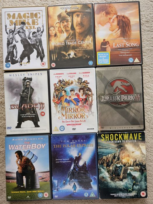 Оригинални DVD от лична колекция на Английски език