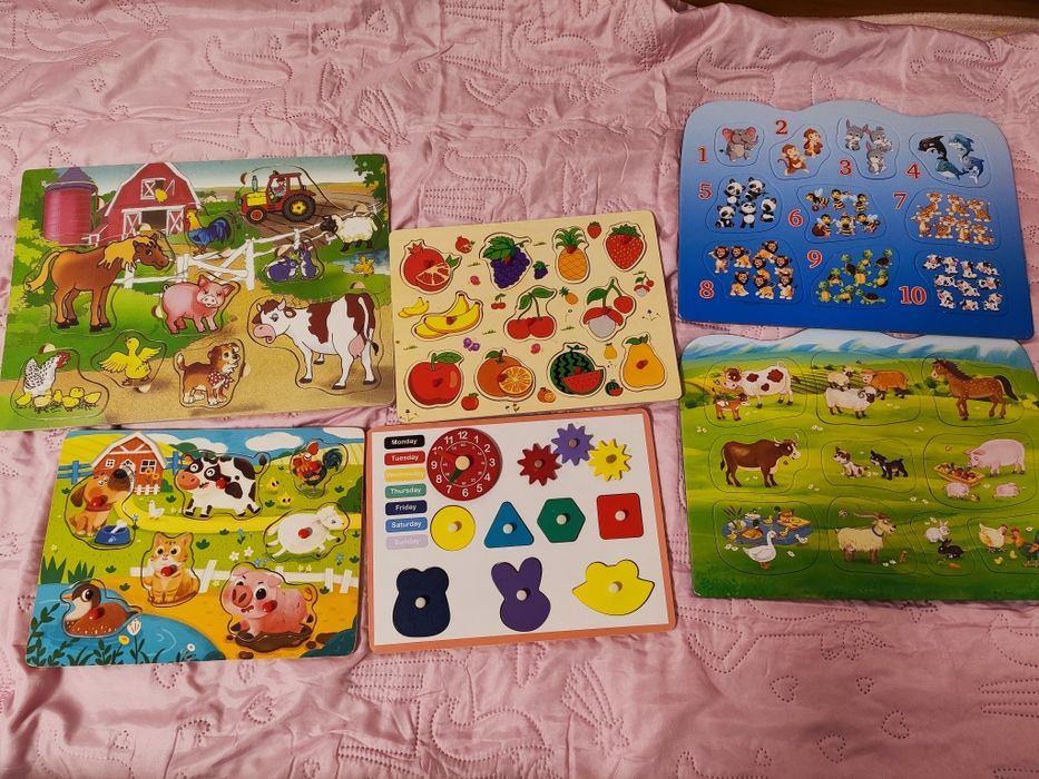 Дървени пъзели -